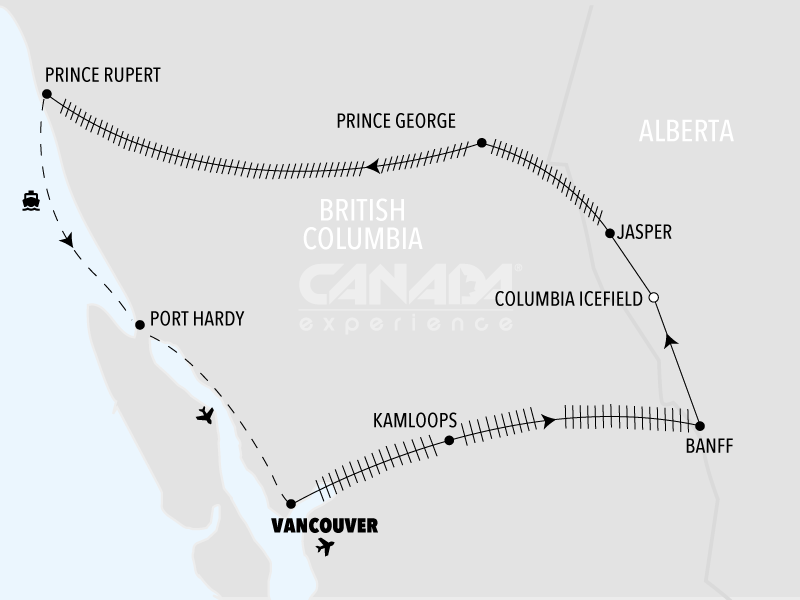 Treno & Inside Passage