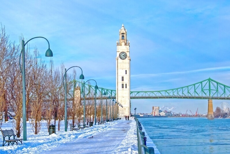 canada-experience-Montreal-St-Lawrence-River-Big-Ben-Jacques-Cartier-Bridge-innevati