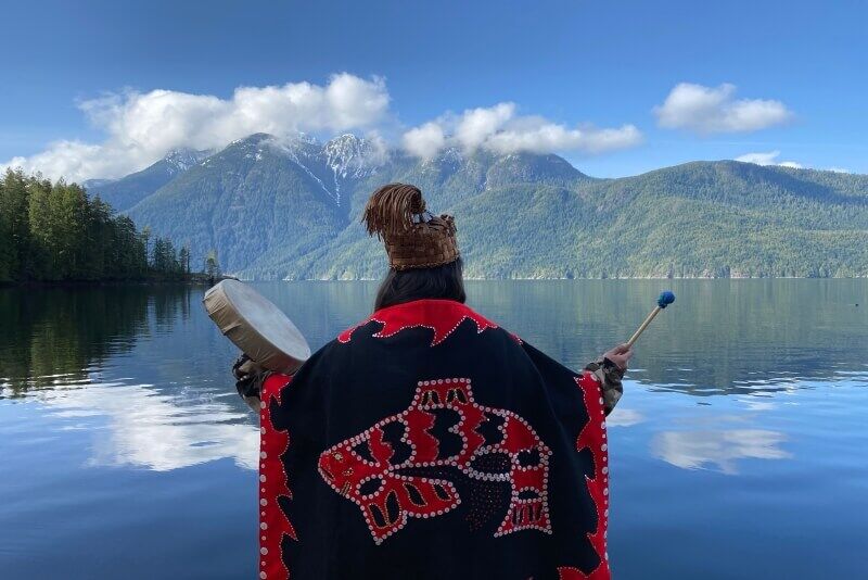 canada-experience-Klahoose-Indian-welcome-credit-Chris-Tait